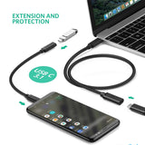 Ugreen USB-C/M to USB-C/F Gen2 5A Extension Cable 1m (Black)
