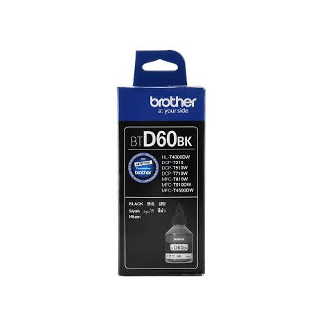 Brother BT D60 Black Ink Bottle