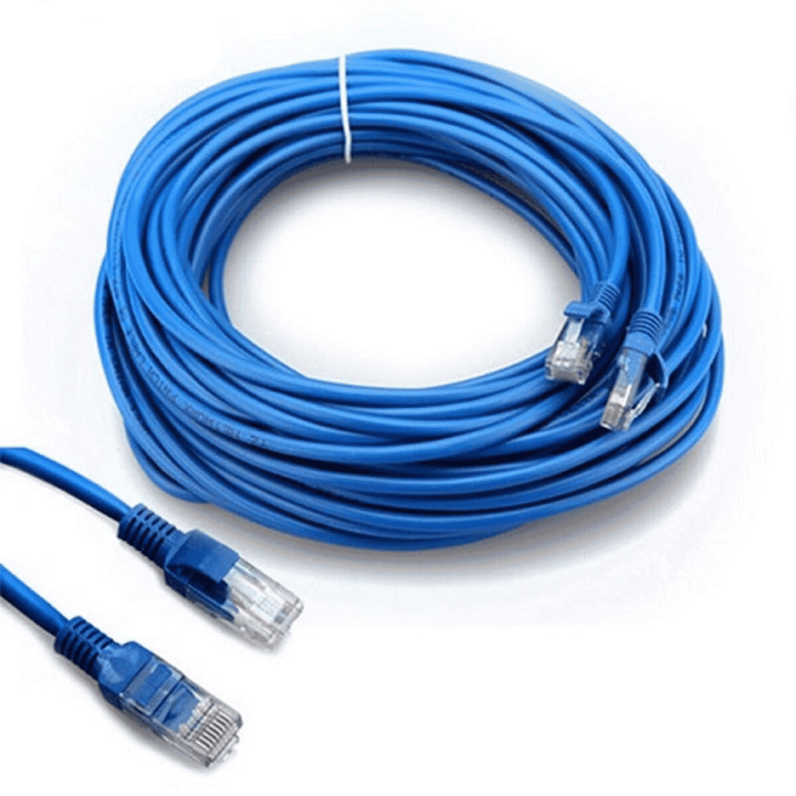 Techno Deluxe Cat6 UTP Ethernet Cable – 1.5M High-Speed RJ45 Network Patch Cord (Blue)