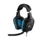 Logitech G431 Gaming Headset Wired Leatherette – DTS:X 7.1 Surround Sound