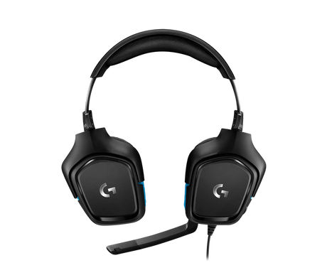 Logitech G431 Gaming Headset Wired Leatherette – DTS:X 7.1 Surround Sound