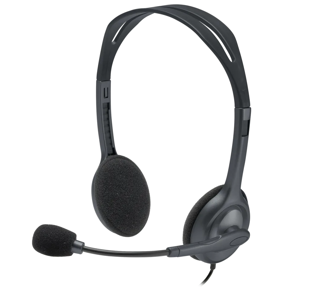 Logitech H111 Stereo Headset – 3.5mm Wired Headphones