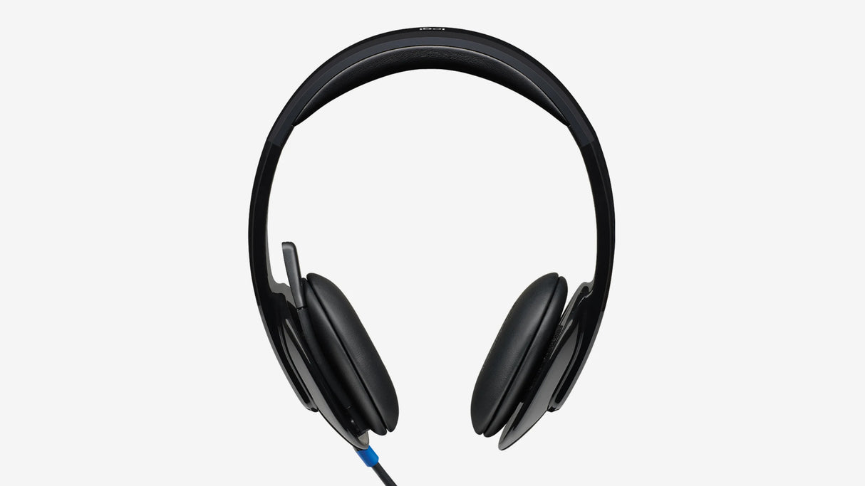 Logitech H540 USB Headset – Premium Stereo Sound & Noise-Cancelling Mic