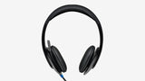 Logitech H540 USB Headset – Premium Stereo Sound & Noise-Cancelling Mic