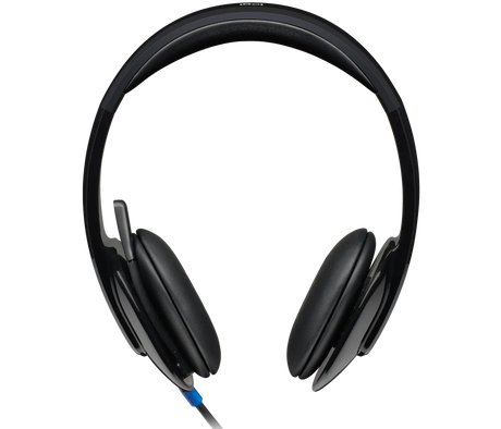 Logitech H540 USB Headset – Premium Stereo Sound & Noise-Cancelling Mic