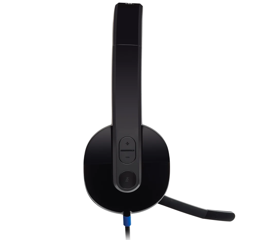 Logitech H540 USB Headset – Premium Stereo Sound & Noise-Cancelling Mic