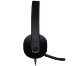 Logitech H540 USB Headset – Premium Stereo Sound & Noise-Cancelling Mic