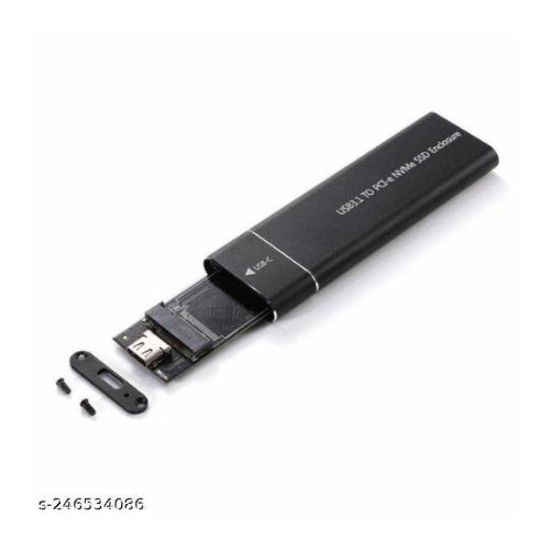 Premium M.2 NVMe SSD Enclosure – USB 3.1 Type-C Aluminium External Drive Case (TN-GHD-M6)
