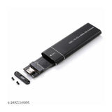 Premium M.2 NVMe SSD Enclosure – USB 3.1 Type-C Aluminium External Drive Case (TN-GHD-M6)