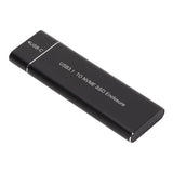 Premium M.2 NVMe SSD Enclosure – USB 3.1 Type-C Aluminium External Drive Case (TN-GHD-M6)